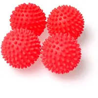 Niceey Wasdrogerballen - Wasbollen voor wasmachine - Droogballen - 4 Stuks - Roze