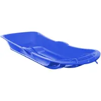 Whitefurze Sneeuw slee voor kinderen - 92 cm - Kunststof - Blauw - sleeen