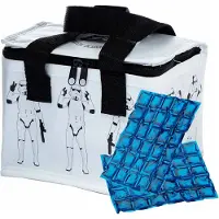 Puckator Kleine lunch koeltas met 2x flexibel koelelement - Stormtrooper print - 4,4 liter - Koeltas