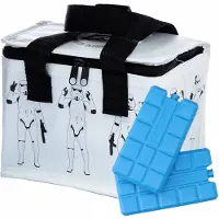 Puckator Kleine lunch koeltas met 2x koelelement - Stormtrooper print - 4,4 liter - Koeltas
