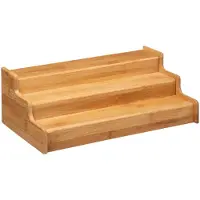 Five bamboe kruidenrek - uitschuifbaar, 32,5 x 19,5 x 11,5 cm