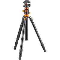 K&F Concept T254A4 Tripod met monopod en kantelbare arm