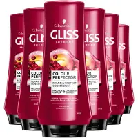 GLISS Color Protect & Shine - Haarverzorging - Conditioner - Kleur Bescherming - Herstel - Gekleurd Haar - Voordeelverpakking - 6x 200ml