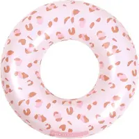 Swim Essentials Swim Essential s Oudroze luipaard zwemring 90 cm