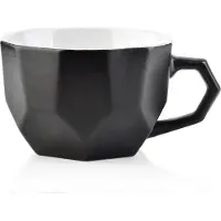 AFFEK DESIGN by MONDEX Affekdesign Set van 2 Mokken/bekers/tassen - XL 450ml - Zwart