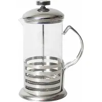 Gerimport Camping koffie of thee french french press/ cafetiere 350 ml - Cafetiere