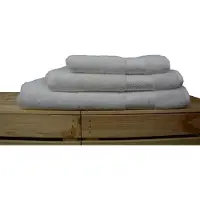 Artg Natural Bamboo - Strandhanddoek - 100 x 180 cm - Wit - White - SET 2 stuks