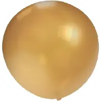 Sempertex 1 Mega ballon Metallic Gold Goud latex - 24 inch = 61 cm.