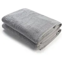Artg Towelzz - AR036 - Douche - Badhanddoek - 100% katoen - 70 x 140 cm - Light Grey - Set 2 stuks