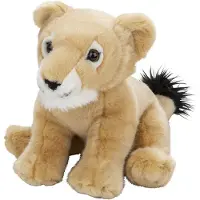 Nature Planet Pluche leeuwin knuffel - 22 cm - Leeuwinen Knuffeldieren