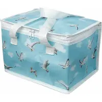 Puckator Kleine lunch koeltas Zeemeeuw print 20 x 29 x 20 - 11.6 liter - Koeltas