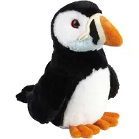 Ravensden Pluche knuffel dier Papegaaiduiker vogel - 30 cm - Speelgoed knuffels zeevogels