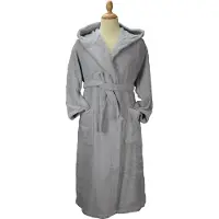 Artg Robezz - Biologische Katoen - Badjas Capuchon - Grey - Maat XS
