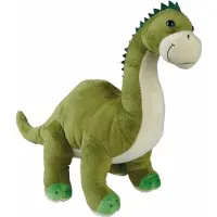 Ravensden Brontosaurus knuffel - Groene dino van 43 cm - Pluche speelgoed