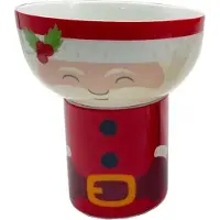 Puckator Kerstman Beker mok met schaal kom. Kerst. Tas