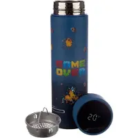 Puckator Thermosfles RVS 500ml met thermometer - Game Over