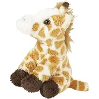 Ravensden Pluche giraffe - knuffel sleutelhanger - 10 cm - giraffe sleutelhanger