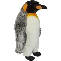 Ravensden Pluche dierenknuffel koningspinguin - 32 cm - pooldieren knuffels