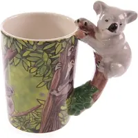 Puckator Wit Koala - Gevormd Handvat Keramiek Mok