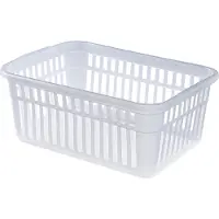 Whitefurze Large opbergmand 45 cm | transparant