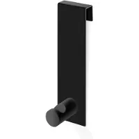 Zack BATOS Handdoekhaak - voor glazen douchewand - zwart 40122