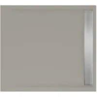 Xenz Easy-Tray douchebak 100x90x5cm cement