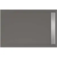 Xenz Easy-Tray douchebak 120x80x5cm antraciet