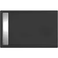Xenz Easy-Tray douchebak 110x80x5cm zwart mat