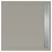 Xenz Easy Tray douchevloer 100x100 cement