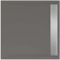 Xenz Easy Tray douchevloer 80x80 antraciet