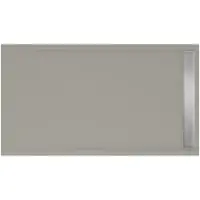 Xenz Easy-Tray douchebak 160x90x5cm cement