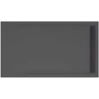 Xenz Easy-Tray douchebak 140x80x5cm zwart mat