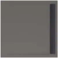 Xenz Easy-Tray douchebak 100x100x5cm antraciet