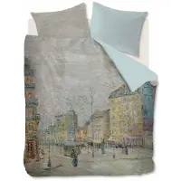 Beddinghouse Dekbedovertrek Boulevard Grijs-240 x 200 / 220 cm | Lits-Jumeaux
