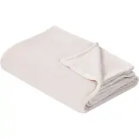 Beliani Plafond, Deken crème wit 200 x 220 cm BAYBURT (200 x 220 cm)