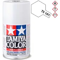Tamiya Hobbyverf Acrylverf - TS-101 Base White - Primer - Gloss - Acryl Spray - Verf spuitbus - 100 ml