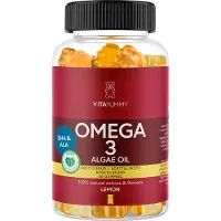 VitaYummy Omega 3 Algae Oil Lemon 60 stk.