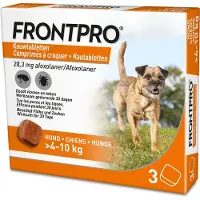 FRONTPRO Hond M 4-10 kg 3 tabletten