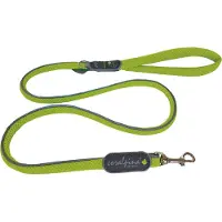 Coralpina luxe hondenriem leash Cinquetorri groen, 18 mm/110 cm
