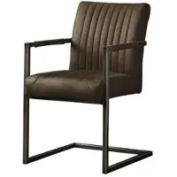 Tower Living Ferro armchair - Dark brown
