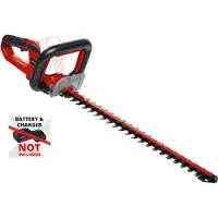 Einhell Accu Heggenschaar GE-CH 18/60 Li Solo - Power X-Change - 18 V/Li-ion - Snoeilengte: 60 cm - Tandafstand: 22 mm - Draaibare handgreep - Incl. mesafdekking - Excl. accu en lader