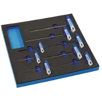 Promat /Tecwerk Gereedschapsmodule | 8-delig 2/3-module | sleutelbreedten 2-10 mm - 4000871237
