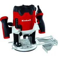 Einhell Houtfrees TE-RO 1255 (1200 W, Kabellengte: 3 m, SoftGrip-coating, Geleverd met accessoires)