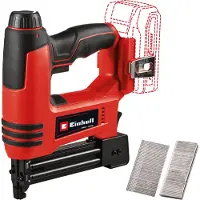 Einhell Accu Tacker TE-CN 18 Li Solo - Power X-Change - 18 V/Li-Ion - Max. 20 schoten per minuut - Incl. 300 spijkers - Incl. 300 nieten - Excl. Accu en oplader