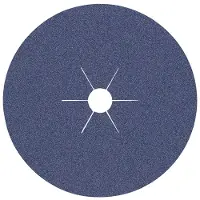Promat /Tecwerk Fiberschijf | d. 115 mm korreling 60 | RVS | zirkoniumkorund - 4000841662