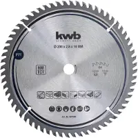 Kwb 587168 Hardmetaal-cirkelzaagblad 200 x 16 mm 1 stuk(s)