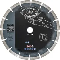 Kwb AGGRESSO-FLEX Black-Line DIAMANT-doorslijpschijven | ø 230 mm - 723840 723840