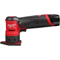 Milwaukee M12 FDSS-422X Delta schuurmachine 2.0 Ah/4.0Ah 12V (accu schuurmachine)