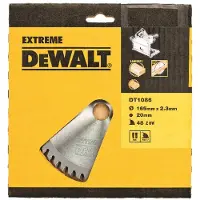 DeWalt Accessoires Cirkelzaagblad (accu/invalzaag), 165x20x48t, trapezium, kerf 2,0mm, Laminaten - DT1086-QZ