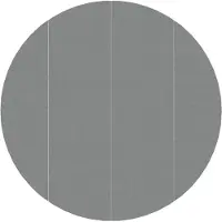 vidaXL Zwembadgrondzeil Ø458 cm polyester geotextiel lichtgrijs